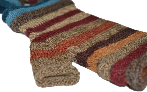 Miniatura 3 de Invisible World Guantes de lana alpaca sin dedos para mujer