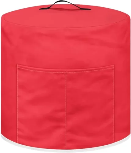 Miniatura 6 de Cubierta redonda para olla a presión de 3 cuartos de galón, lindo patrón de cocina, cubierta antipolvo con bolsillos para olla a presión eléctrica