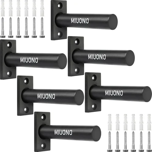 Miniatura 12 de Weight Plate Holder, Wall Mounted Weight Rack Storage for Weight Plates, Home Gym Organizer