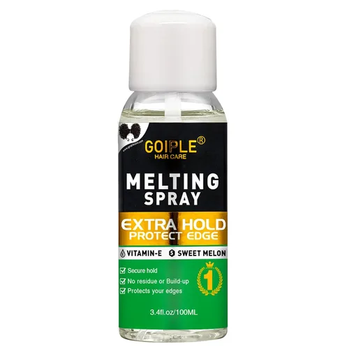 3.4 fl oz Aerosol de fusión y sujeción de encaje sin pegamento para pelucas, aerosol adhesivo de fusión de encaje de sujeción extra para pelucas con