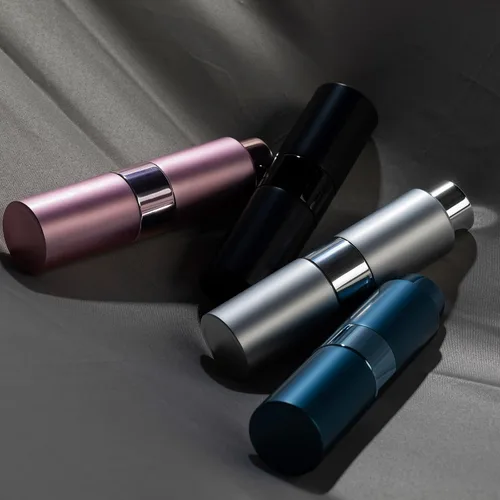 Miniatura 3 de Atomizador de Perfume de 20ML, Botella de Espray de Colonia Vacía, Mini Dispensador de Espray para Viaje (Azul, 2 Piezas)