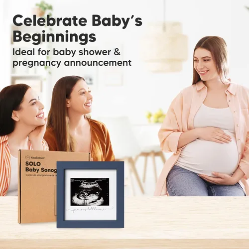 Miniatura 6 de KeaBabies Marco de Fotos de Ecografía para Bebé - Marcos Modernos de Fotos de Ultrasonido para Futuras Mamás, Regalos de Primer Embarazo para Mamá
