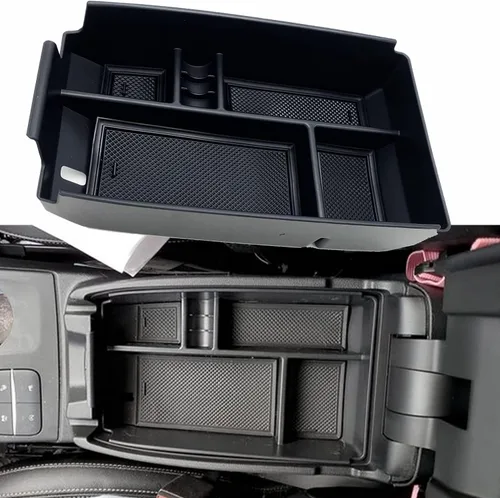 Compatible con Ford Escape 2020 2021 2022 2023 2024 2025, Bronco Sport 2021-2023 2024 2025 Accesorios Organizador de bandeja de consola central,