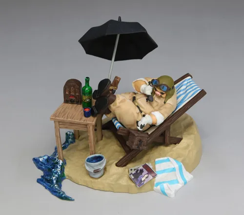 Miniatura 6 de Fine Mold Studio Ghibli Vignette Collection No.1 Red Pig Polco of Hide Non-Scale Plastic Model GV1 Moldeado