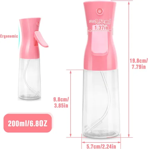 Miniatura 4 de Botella de spray de niebla fina para cabello, cuidado de la piel, cuidado de plantas, aseo de mascotas, limpieza y desinfección - Neblina continua