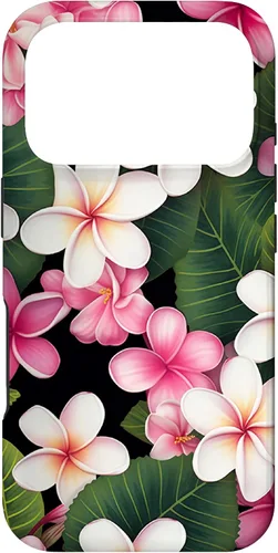 Miniatura 29 de Funda para iPhone 14 Plumeria Flower Pretty Garden Hawaii