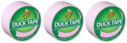 Miniatura 32 de Duck Tape - 283138 cinta adhesiva de color violeta, 1.88 pulgadas x 20 yardas cada rollo, 3 rollos Púrpura