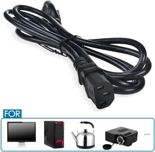 Miniatura 5 de Cable adaptador de corriente alterna de 6 pies con certificación UL compatible con BBE 382i Stereo Sonic Maximizer