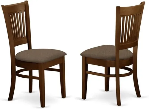 Miniatura 4 de East West Furniture VANC5-ESP-C - Juego de mesa de comedor de 5 piezas para 4 personas, incluye una mesa de cocina ovalada con hojas de mariposa y 4