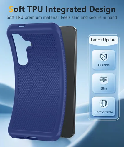 Miniatura 1064 de FNTCASE Funda para iPhone 17 Pro: Fundas delgadas translúcidas de color azul claro compatibles con MagSafe, protección completa de la cámara