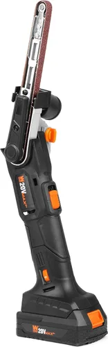 Miniatura 5 de WEN Lijadora de Detalle Inalámbrica, Velocidad Variable con Batería de Iones de Litio de 20 V MAX 2,0 Ah y Cargador (20437)