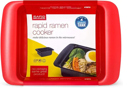 Miniatura 26 de Rapid Plastic - Tazón de fideos o sopas de plástico Sopa y fideos para microondas en cuestión de minutos, perfecto para dormitorio, cocina pequeña