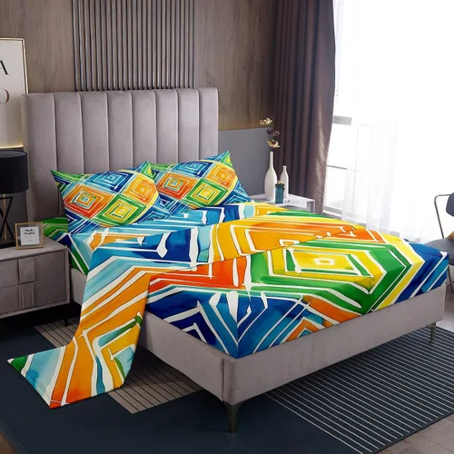 Miniatura 30 de jejeloiu Cow Skull Bed Sheets Set Twin Size Kids Longhorn Skull 3 Pieces Sheet with 16 Inch Deep Pockets for Boys Girls Teens Western Desert Bedding
