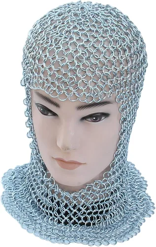 Miniatura 3 de Armory Replicas Chainmaile Child Knights Handmade Haubergeon Silver, plateado