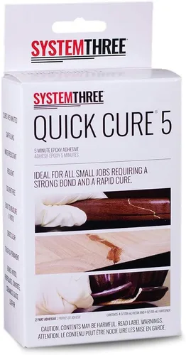 Miniatura 5 de Adhesivo epoxi System Three Quick Cure 5, kit de 1 pinta