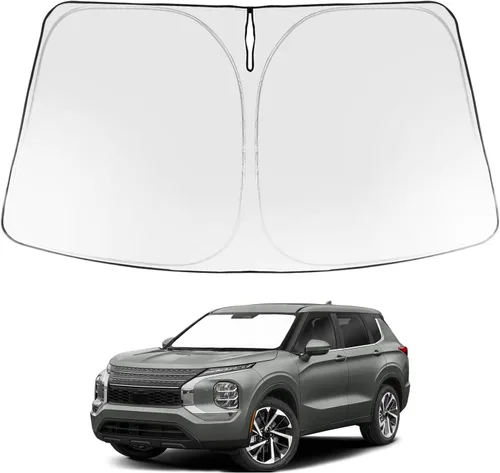 Miniatura 123 de Proadsy Parasol para parabrisas actualizado 2025, ajuste personalizado Dodge RAM 1500 2Dr 2019-2024 2025, 4 capas, plegable, protector de parasol