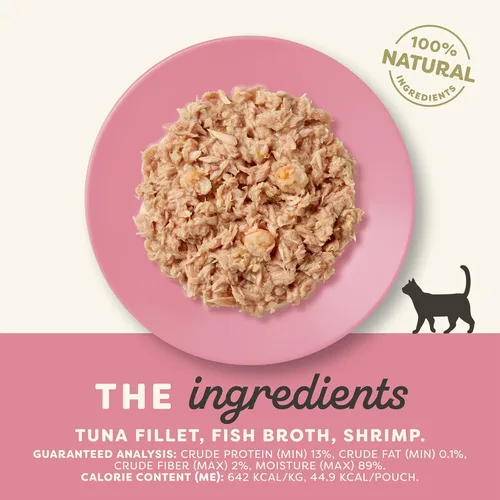 Miniatura 2 de Applaws Alimento húmedo natural para gatos en caldo, ingredientes limitados y naturales, alto contenido de proteínas sin aditivos artificiales