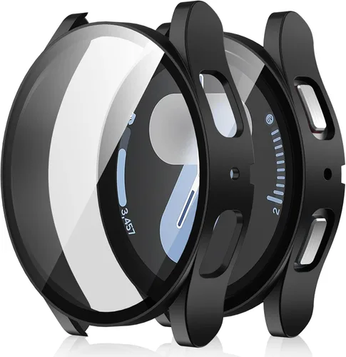Miniatura 27 de Amizee Paquete de 2 fundas protectoras de pantalla compatibles con Samsung Galaxy Watch Ultra (2025/2024) de 1.772 pulgadas, con protector de negro