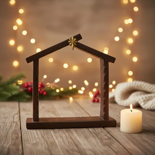 Miniatura 3 de Comfy Hour Figurilla, decoración de pesebre navideño