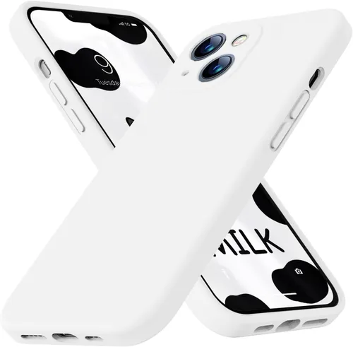 Miniatura 95 de Funda compatible con iPhone 13 de 6.1 pulgadas, de silicona líquida premium [forro de microfibra suave antiarañazos], goma de gel, protección Uva