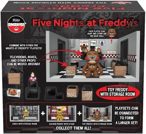 Miniatura 2 de Funko Snaps!: Five Nights at Freddy's - Juguete de Freddy con Sala de Almacenamiento