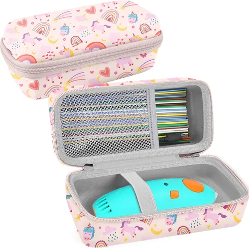 Miniatura 9 de Leayjeen Estuche de almacenamiento compatible con 3Doodler Start+ Essentials para juego de bolígrafos 3D para niños, para niños de 8 a 12 años, apto