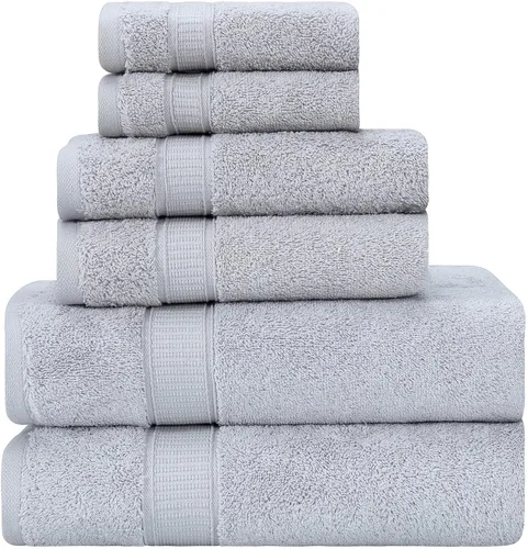 Miniatura 93 de LA HAMMAM - Paquete de 6 toallas de mano de 16 x 28 pulgadas de algodón turco para baño, cara, hotel, gimnasio y spa Extra suave al tacto, secado