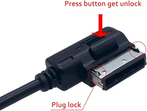 Miniatura 3 de Adaptador Bluetooth compatible con Mercedes Benz MMI Puerto Celular Apple iPhone iPod Android Dispositivos Capaces Play HiFi Music
