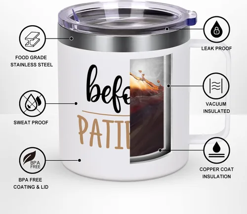 Miniatura 2 de Regalos LiqCool para Enfermeras y Asistentes Dentales - Taza de 12oz y Vaso de Vino para Enfermeras, Médicos, Dentistas y Médicos - Regalo
