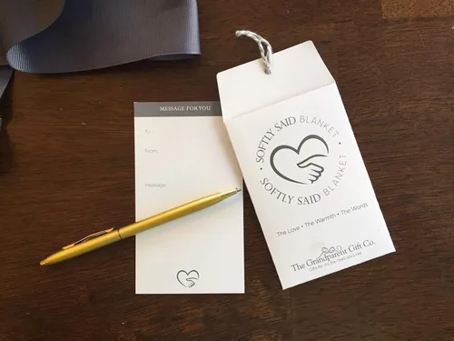 Miniatura 6 de Manta con texto en inglés "Praying for You Softly Said", regalo de comodidad inspirador para pacientes con cáncer, enfermedades, hospitalización