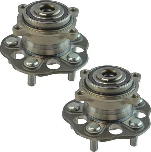 Miniatura 160 de TRQ Juego de 2 rodamientos de rueda delantera y conjunto de cubo 4WD compatible con Ford Ranger Mazda B4000 1998-2000