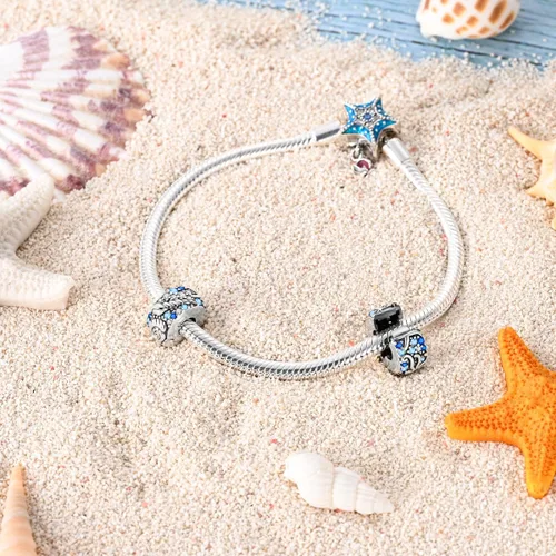 Miniatura 113 de Hapour Dijes de plata de ley 925 para pulseras, collar, joyería europea, colgante de cuentas para mujeres y madres