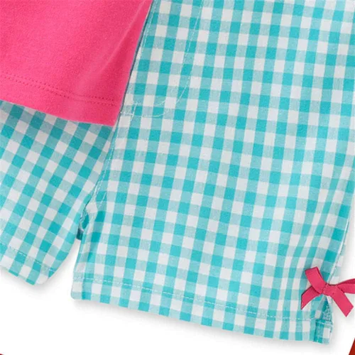 Miniatura 3 de Conjunto de camiseta sin mangas y shorts para niñas, ropa para verano, set de 2 piezas, 2 a 7 años