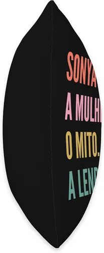 Miniatura 2 de Funny Portuguese First Name Design - Sonya Throw Pillow