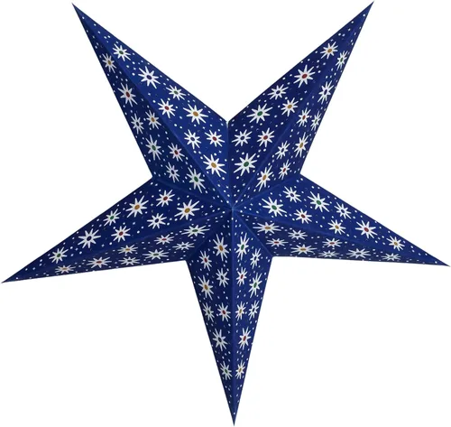 Miniatura 9 de GalaxyArts - Naxatra (blanco mediano 7 puntas) - Linterna de estrella de papel