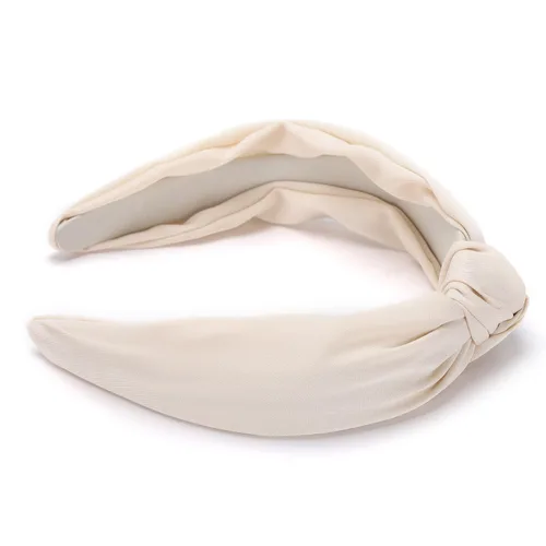 Miniatura 3 de Etercycle Diadema para mujeres, diadema ancha anudada, banda elástica para el cabello de yoga, accesorios de moda para el cabello para mujeres