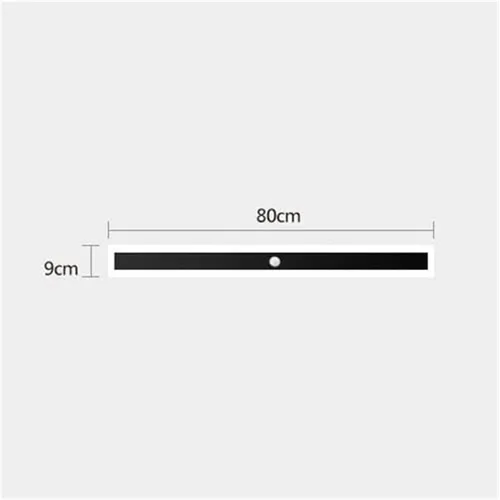 Miniatura 7 de Lámpara de pared LED con sensor de movimiento, tira de luz de pared lineal, lámpara de pared con sensor de movimiento activado por movimiento