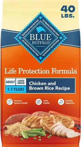 Miniatura 11 de Blue Buffalo Life Protection Formula - Alimento seco para perros adultos de raza grande, promueve la salud de las articulaciones y los músculos