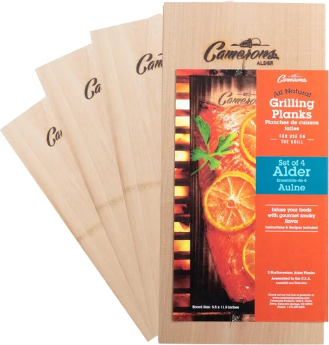 Miniatura 17 de Tablones para asar – Paquete de 2 tablas de cedro – Cedro occidental premium de 5.5 x 11.5 pulgadas para salmón a la barbacoa, mariscos, filetes