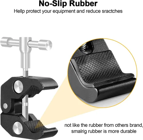 Miniatura 8 de Helping Hands - Soporte magnético para placa de circuito de soldadura, herramientas de tercera mano con lámpara de aumento LED 3X, soporte