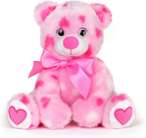 Miniatura 8 de Bearington Lawless Lover Oso de Peluche del Día de San Valentín, 10 pulgadas Animales de Peluche del Día de San Valentín Regalo Ideal para Niños