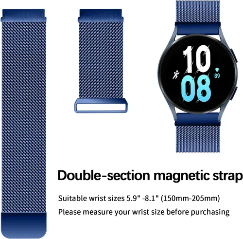Miniatura 6 de Compatible con Samsung Galaxy Watch 5 1.575 in 1.732 in/Galaxy Watch 5 Pro 1.772 in/Galaxy Watch 4 1.575 in 1.732 in/Watch 4 Classic 1.654 in 1.811