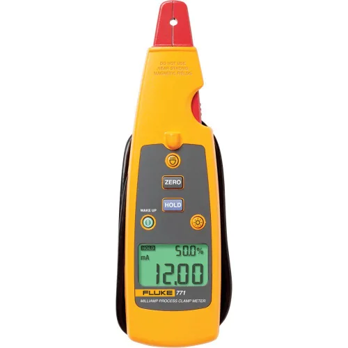 Miniatura 2 de Pinzas amperimétricas para procesos en miliamperios Fluke serie 770, S, Negro / Amarillo, 1