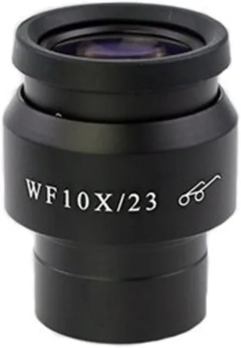 Miniatura 3 de WF10X/22 Gran Angular Ocular Ajustable 23MM Ocular Alto Ocular para Microscopio Estéreo Microscopio Trinocular/Binocular (Color : WF22 1pc)