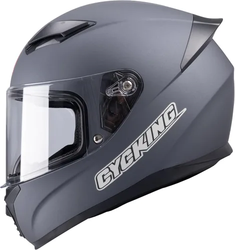 Miniatura 10 de Casco de motocicleta de cara completa, aprobado por DOT, casco de bicicleta de calle para adultos, hombres y mujeres, carcasa de ABS con visera