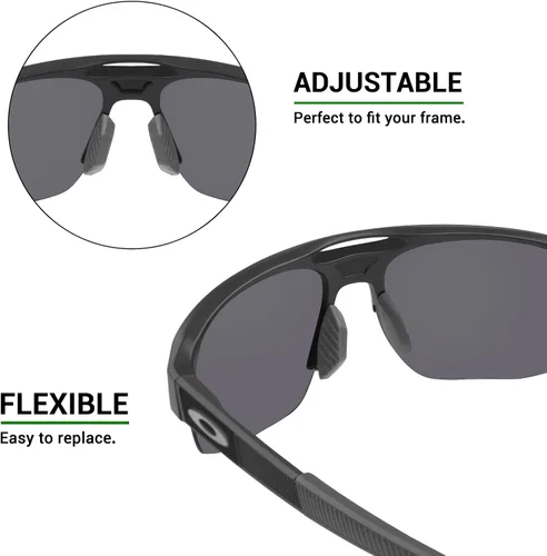Miniatura 6 de Mryok Recambio Earsocks Nosepiece para gafas de sol Oakley Mercenary OO9424 - Opciones