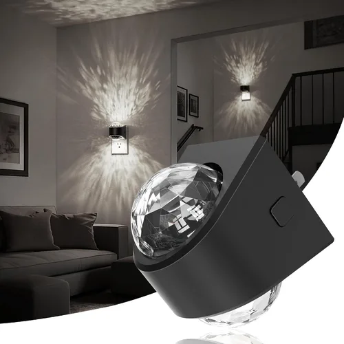 Miniatura 24 de JandCase Luces nocturnas enchufables a la pared, proyector de estrellas, luz nocturna de galaxia automática 3CCT, enchufe con sensor de luz