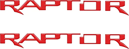 Miniatura 4 de Insertos de emblema para capó - Compatible con Ford F-150/Bronco Raptor 2021-2026 * Color OE: plata icónica