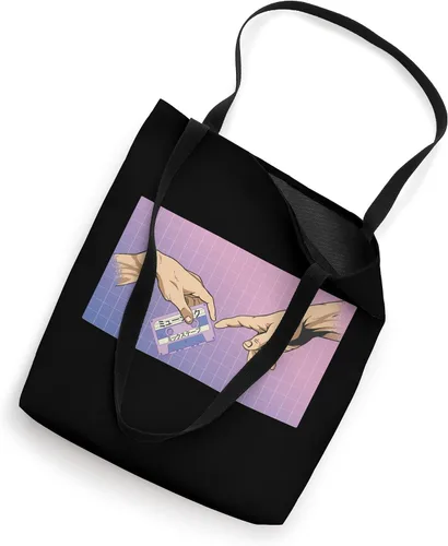 Miniatura 2 de Vaporwave Stereo Music audiocassette Synthwave Vaporwave Bolso tote