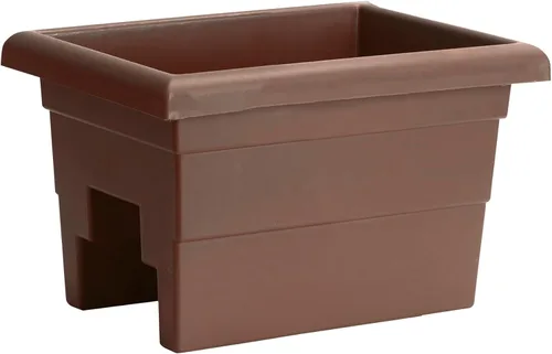 Miniatura 8 de Root & Vessel Jardinera Countryside Rail, Negro, 16
